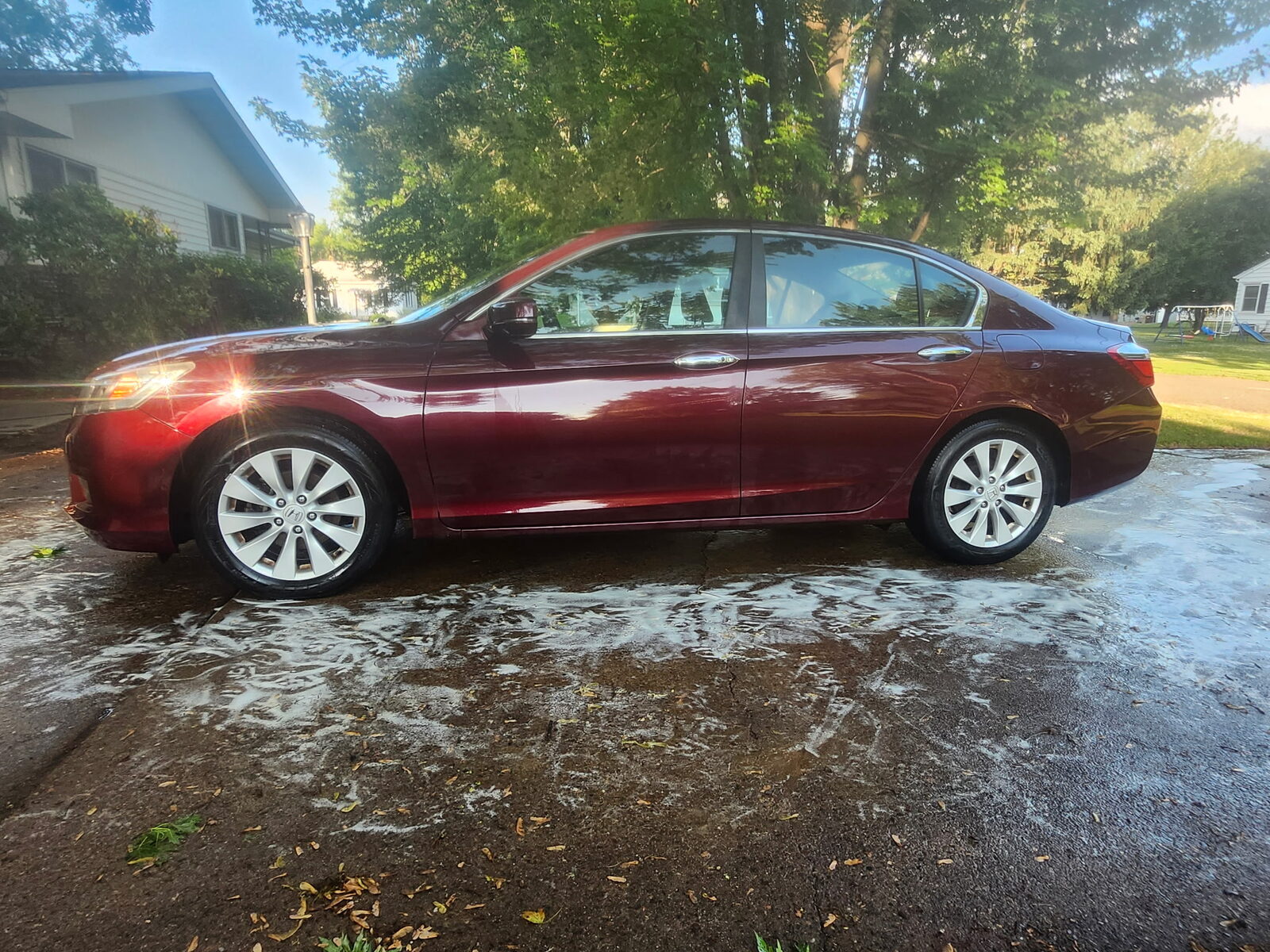 Exterior detailing result