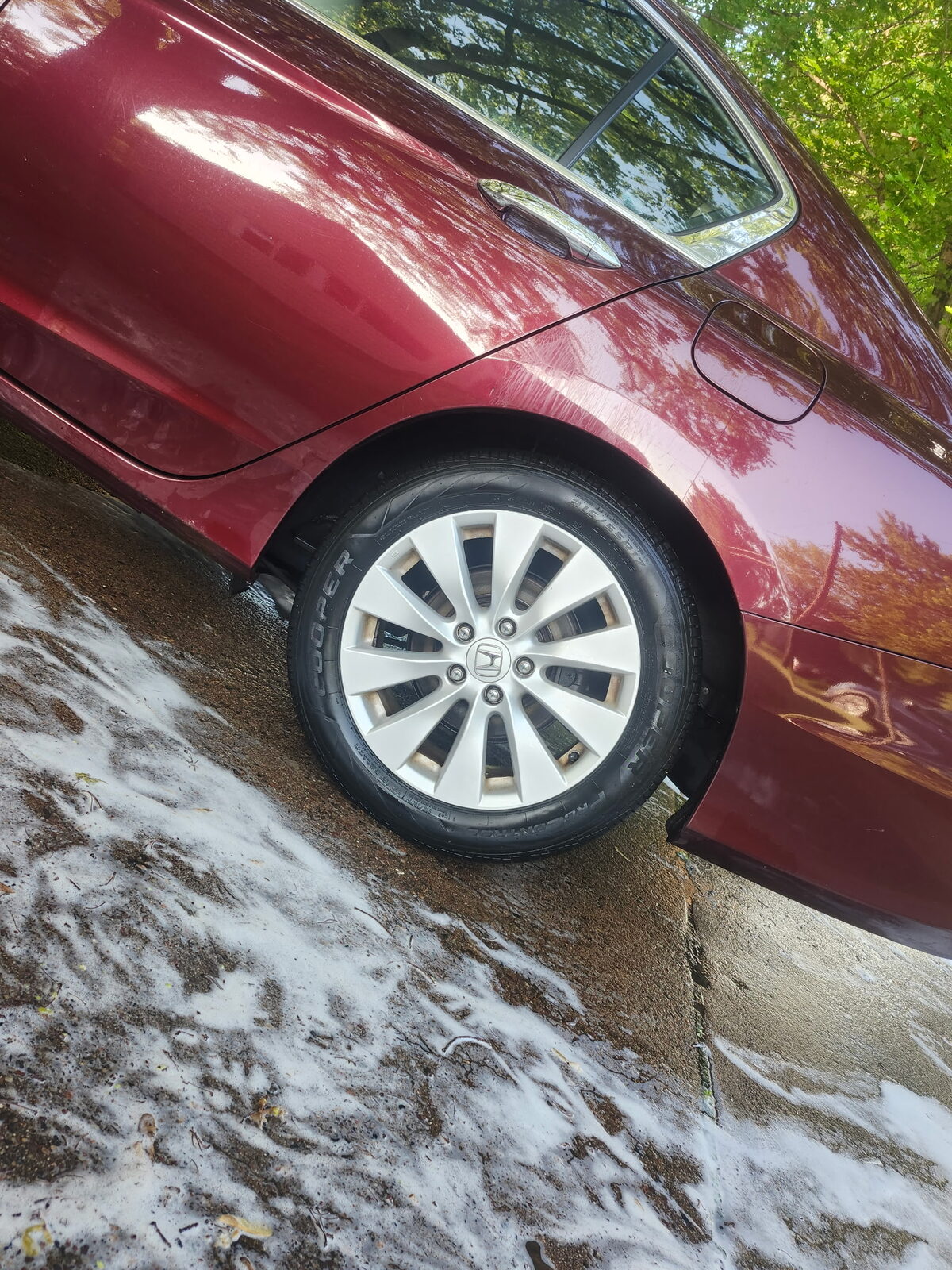 Exterior detailing result