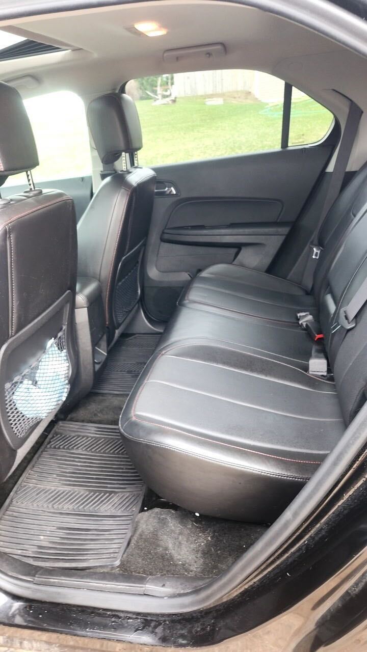 Rear seat interior